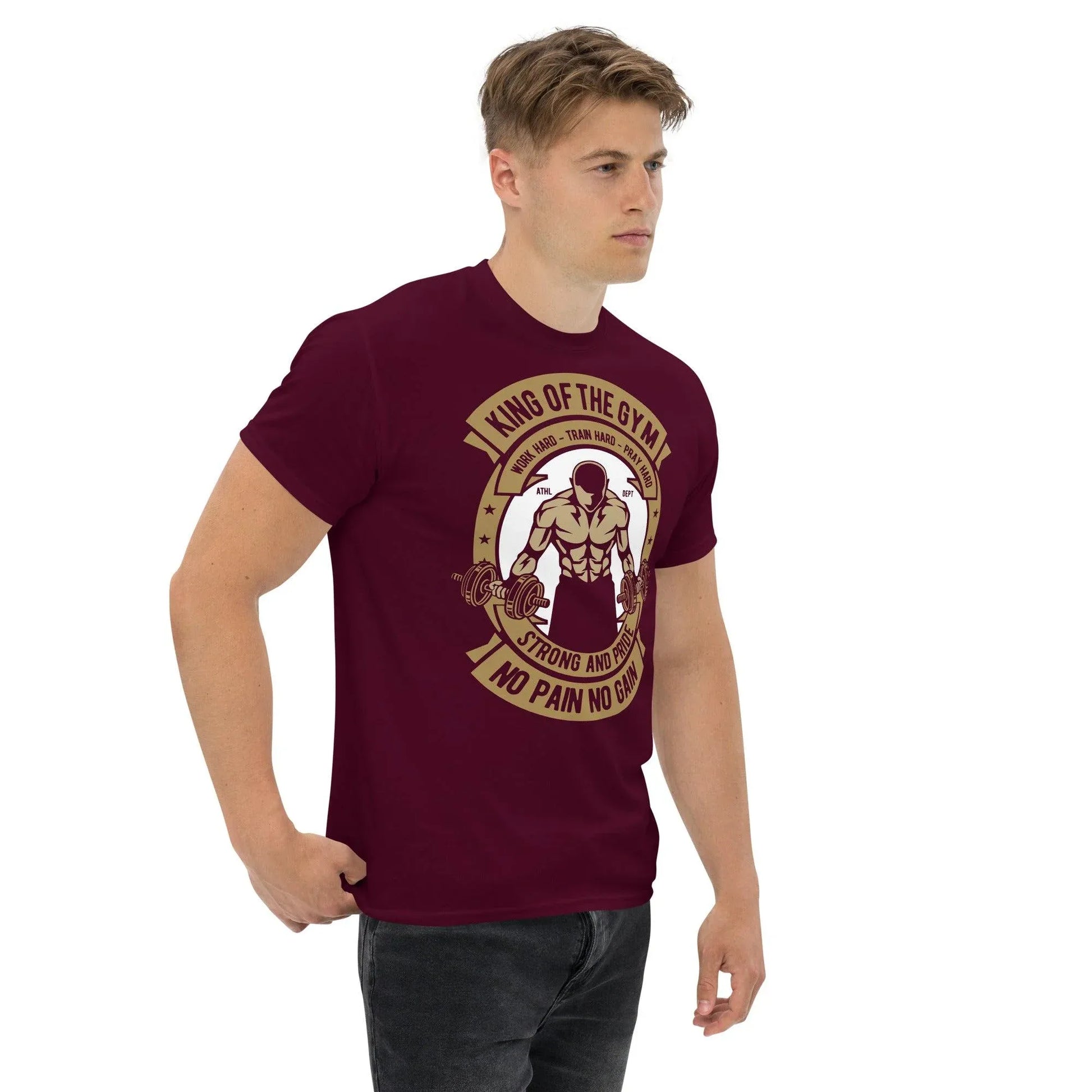 king-of-the-gym-herren-t-shirt-t-shirt-jlr-design-4 - JLR Design