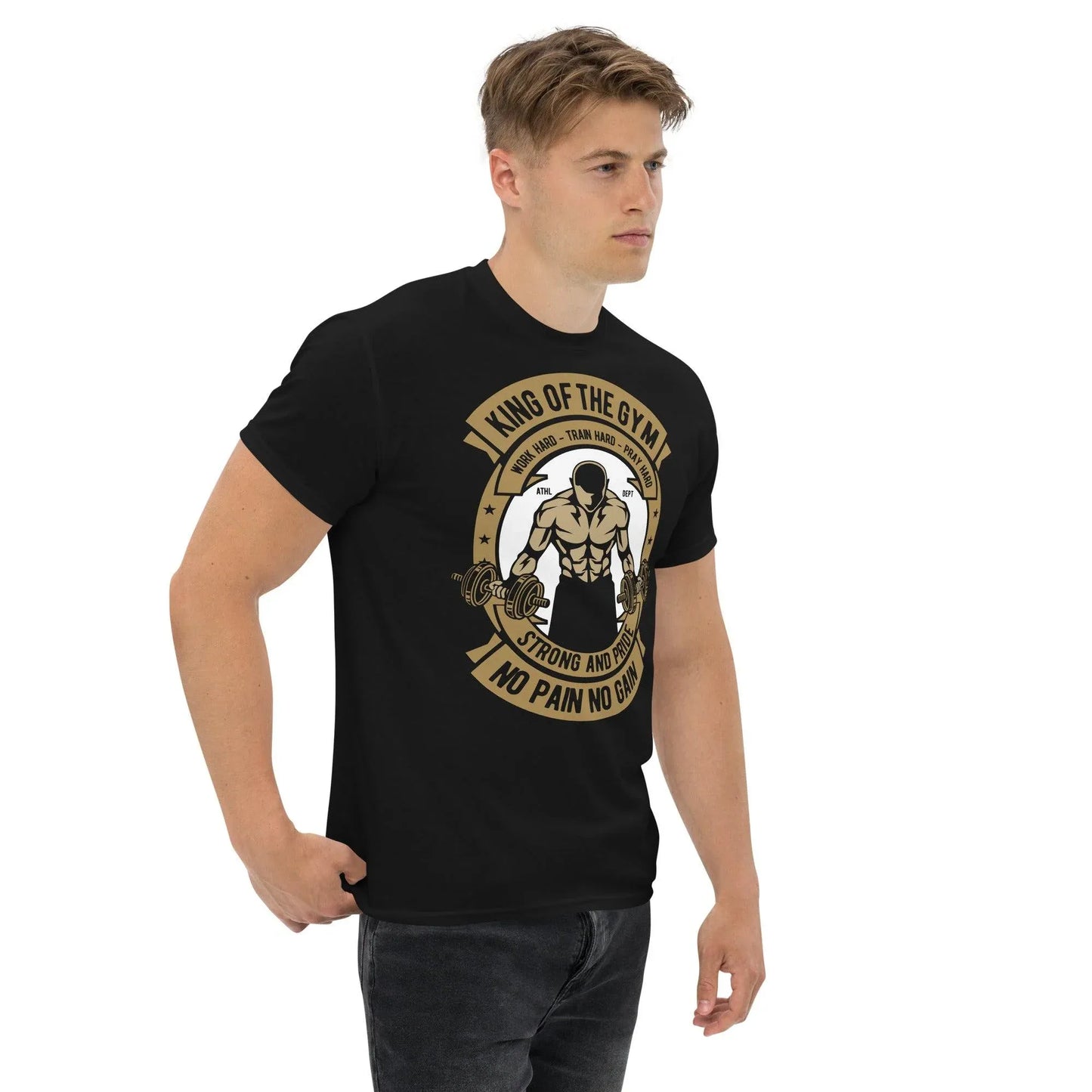 king-of-the-gym-herren-t-shirt-t-shirt-jlr-design-6 - JLR Design