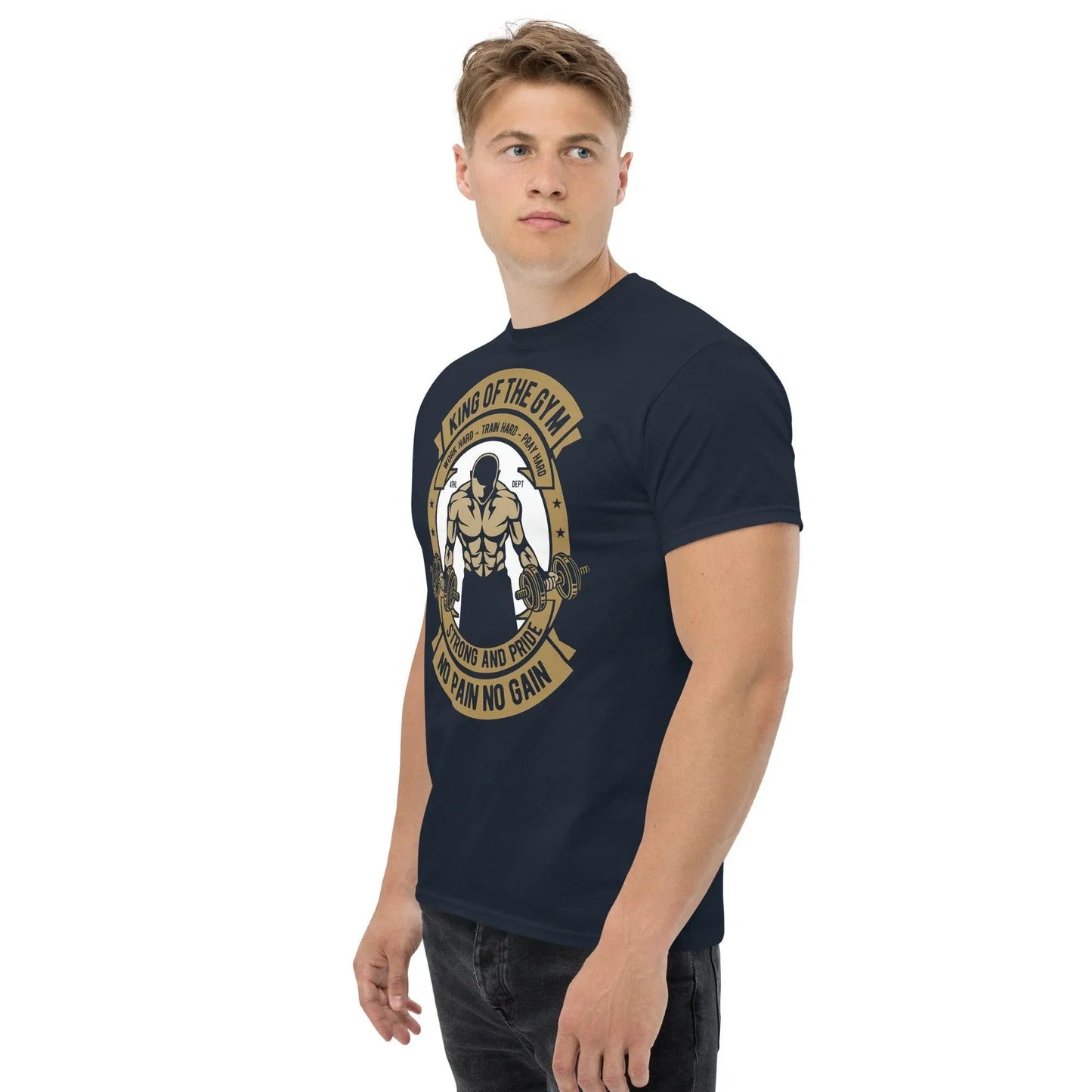 king-of-the-gym-herren-t-shirt-t-shirt-jlr-design-8 - JLR Design