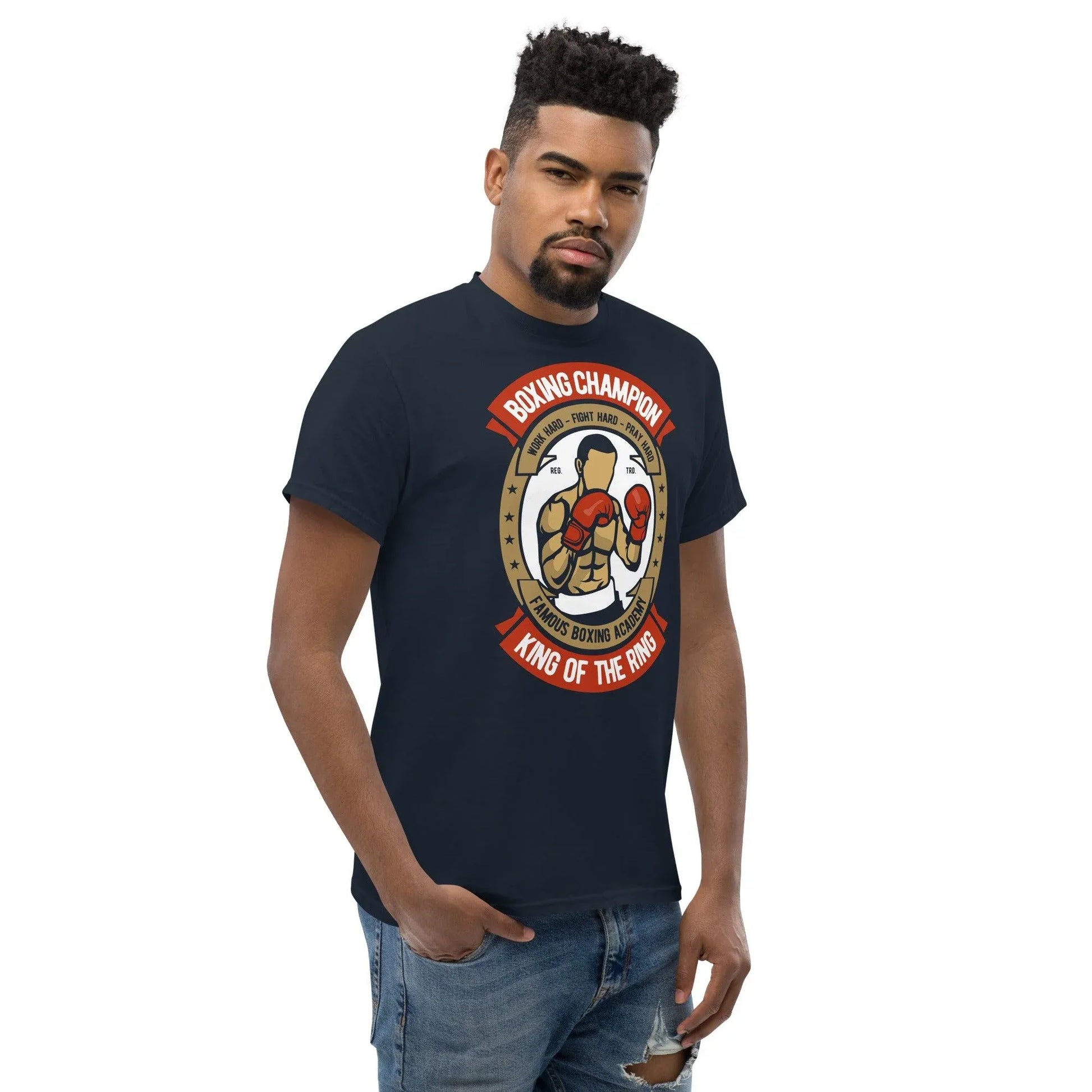 king-of-the-ring-herren-t-shirt-t-shirt-jlr-design-12 - JLR Design