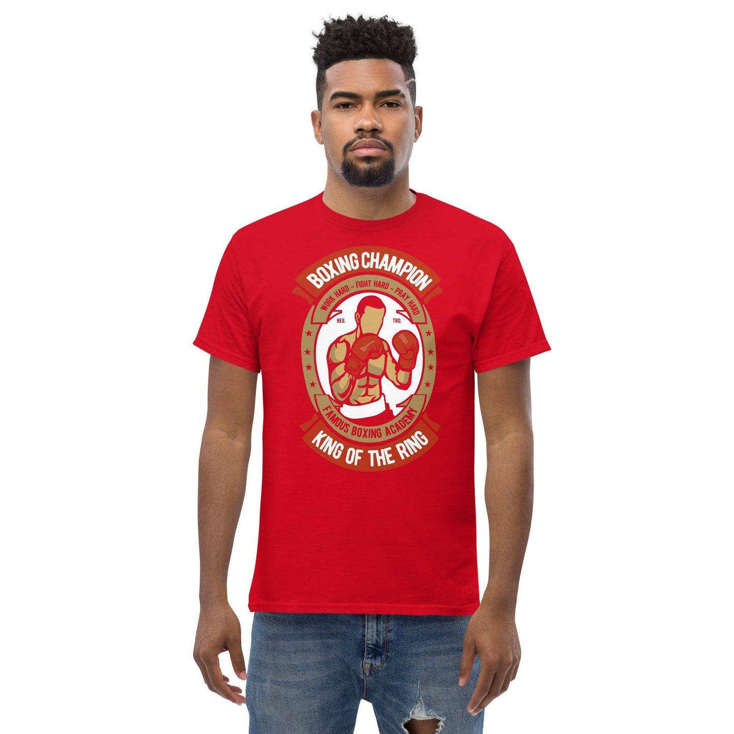 king-of-the-ring-herren-t-shirt-t-shirt-jlr-design-17 - JLR Design
