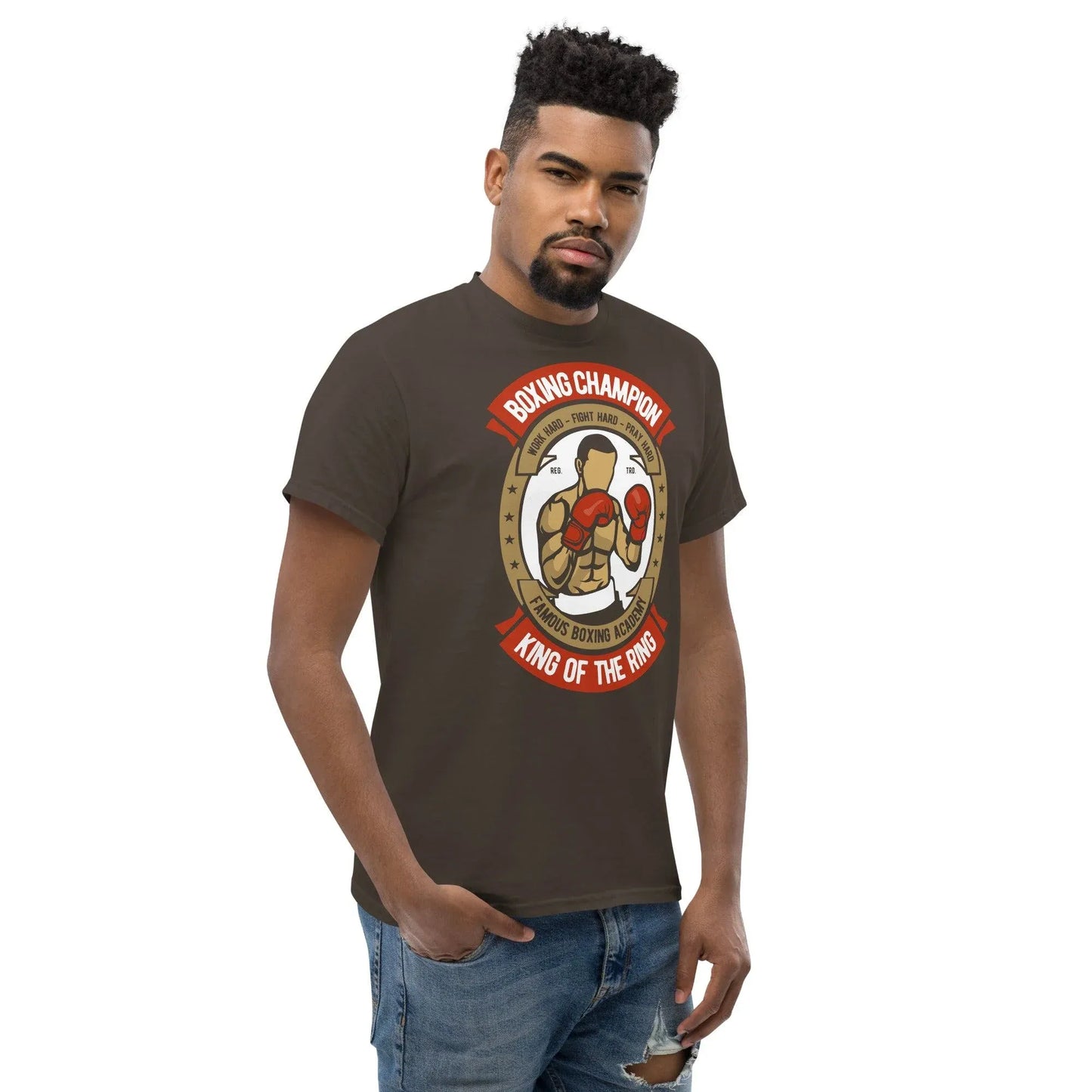 king-of-the-ring-herren-t-shirt-t-shirt-jlr-design-24 - JLR Design