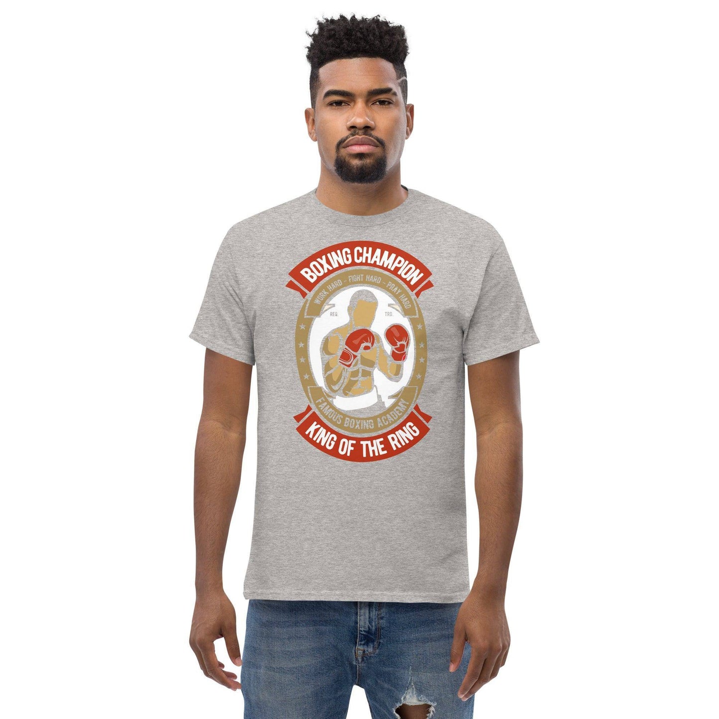 king-of-the-ring-herren-t-shirt-t-shirt-jlr-design-37 - JLR Design