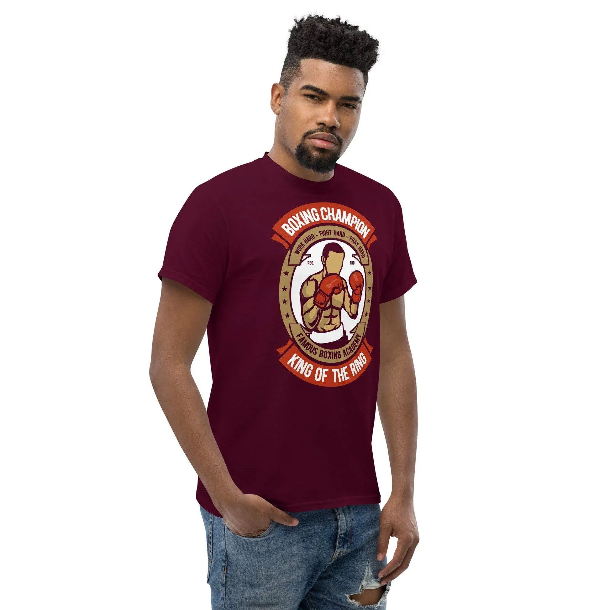 king-of-the-ring-herren-t-shirt-t-shirt-jlr-design-4 - JLR Design