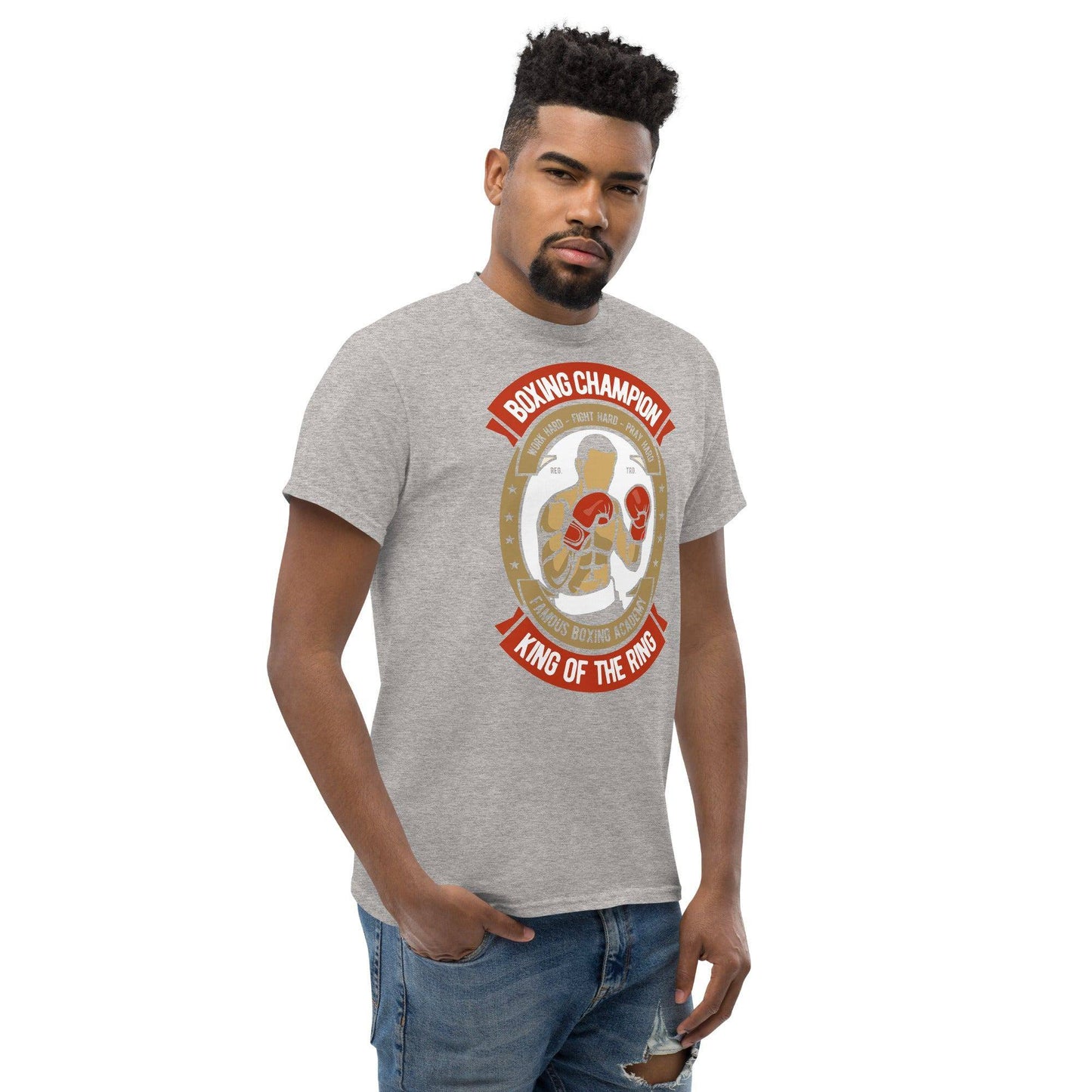 king-of-the-ring-herren-t-shirt-t-shirt-jlr-design-40 - JLR Design