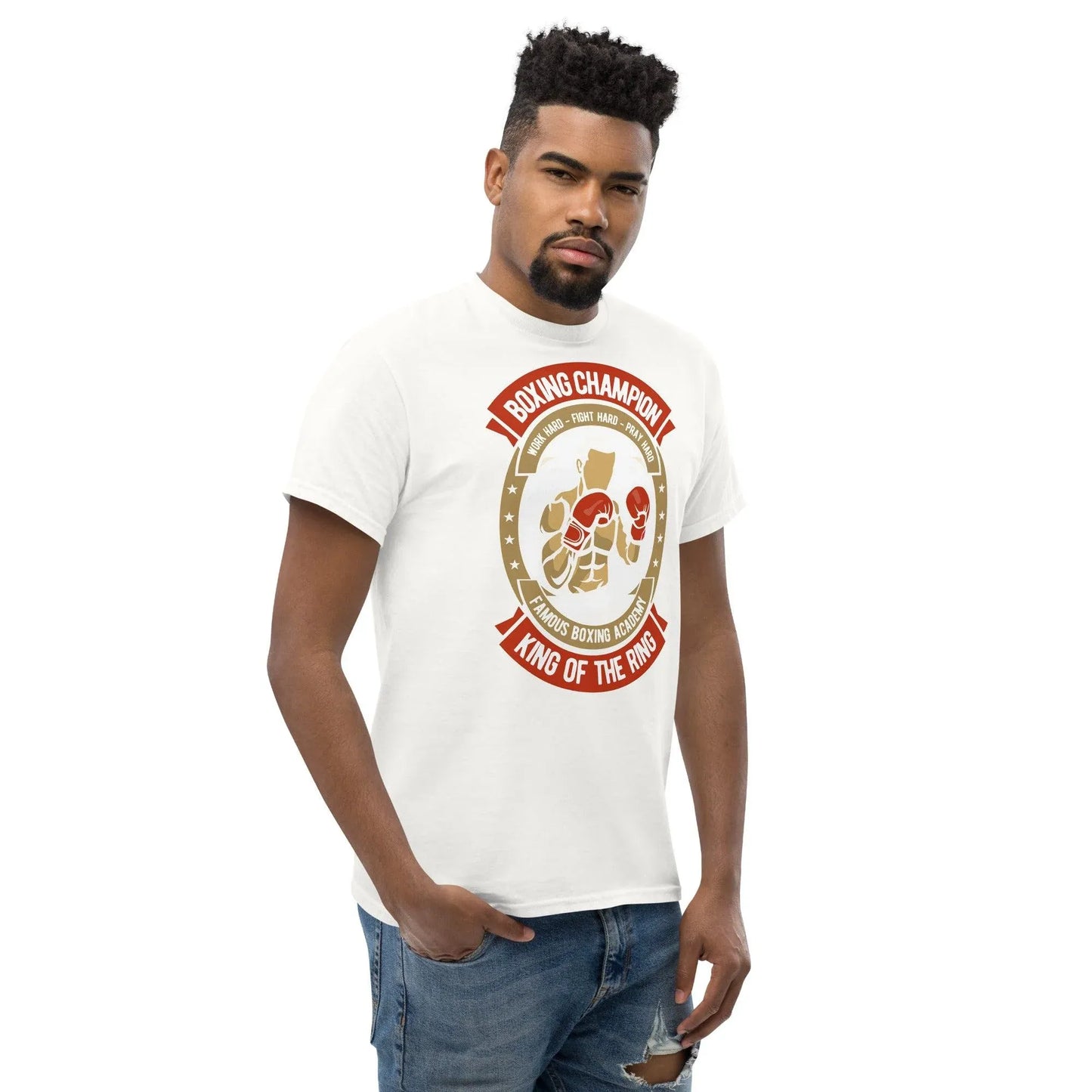 king-of-the-ring-herren-t-shirt-t-shirt-jlr-design-44 - JLR Design