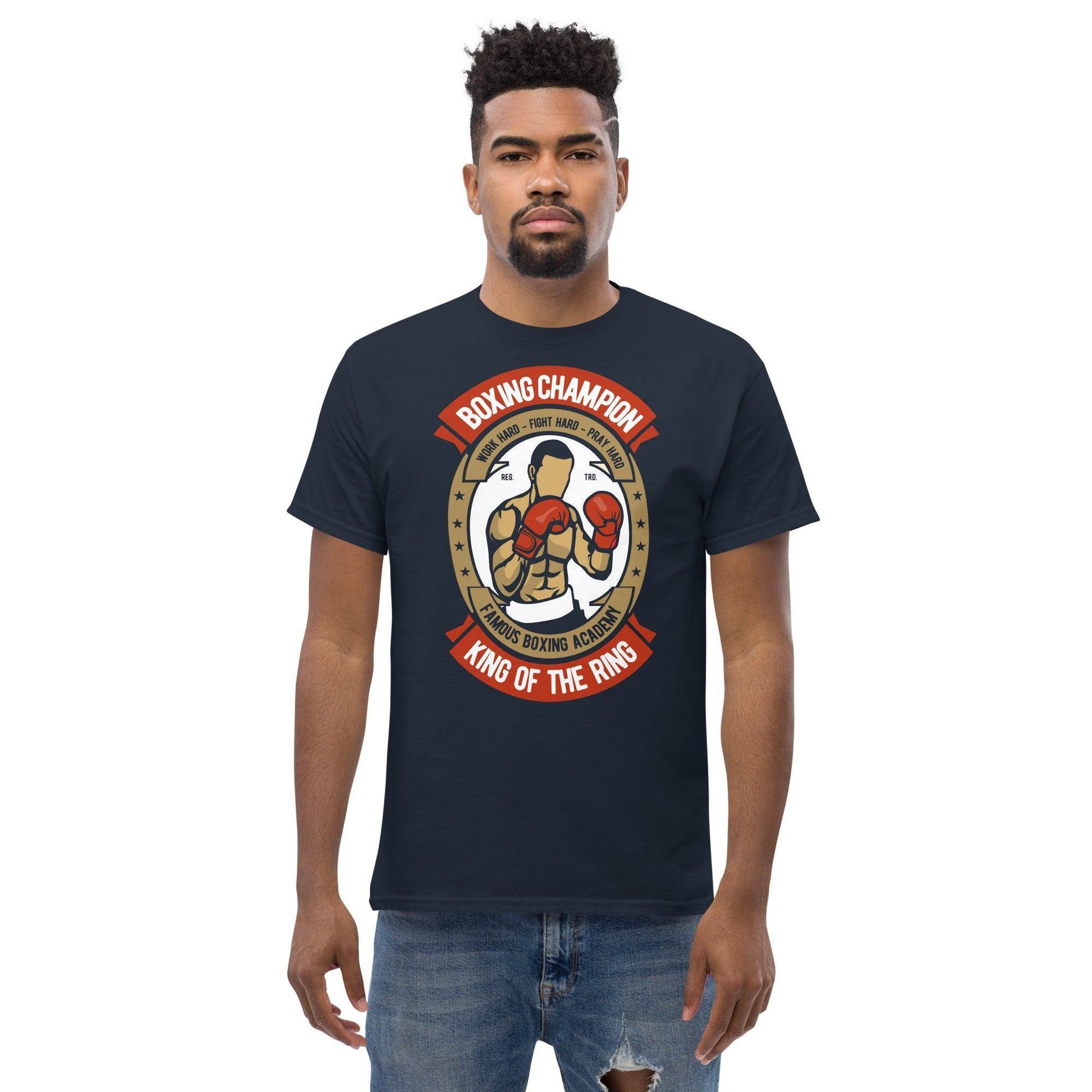 king-of-the-ring-herren-t-shirt-t-shirt-jlr-design-9 - JLR Design
