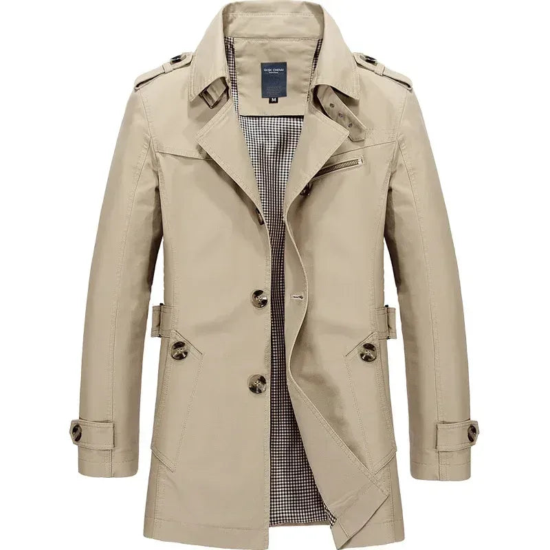 klassischer-vintage-baumwoll-trenchcoat-fur-herren-jacke-jlr-design-10 - JLR Design