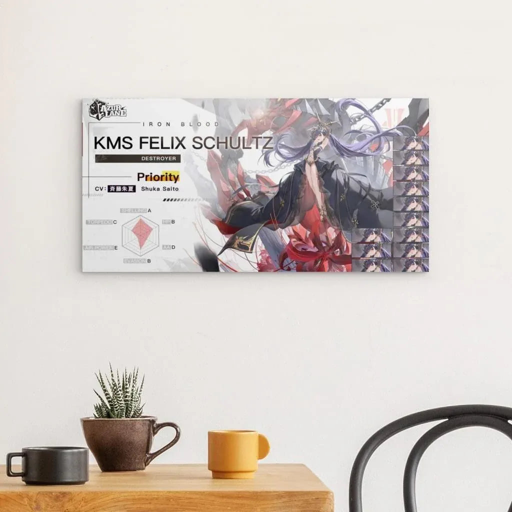kms-felix-schultz-charakter-azur-lane-poster-poster-jlr-design-2 - JLR Design
