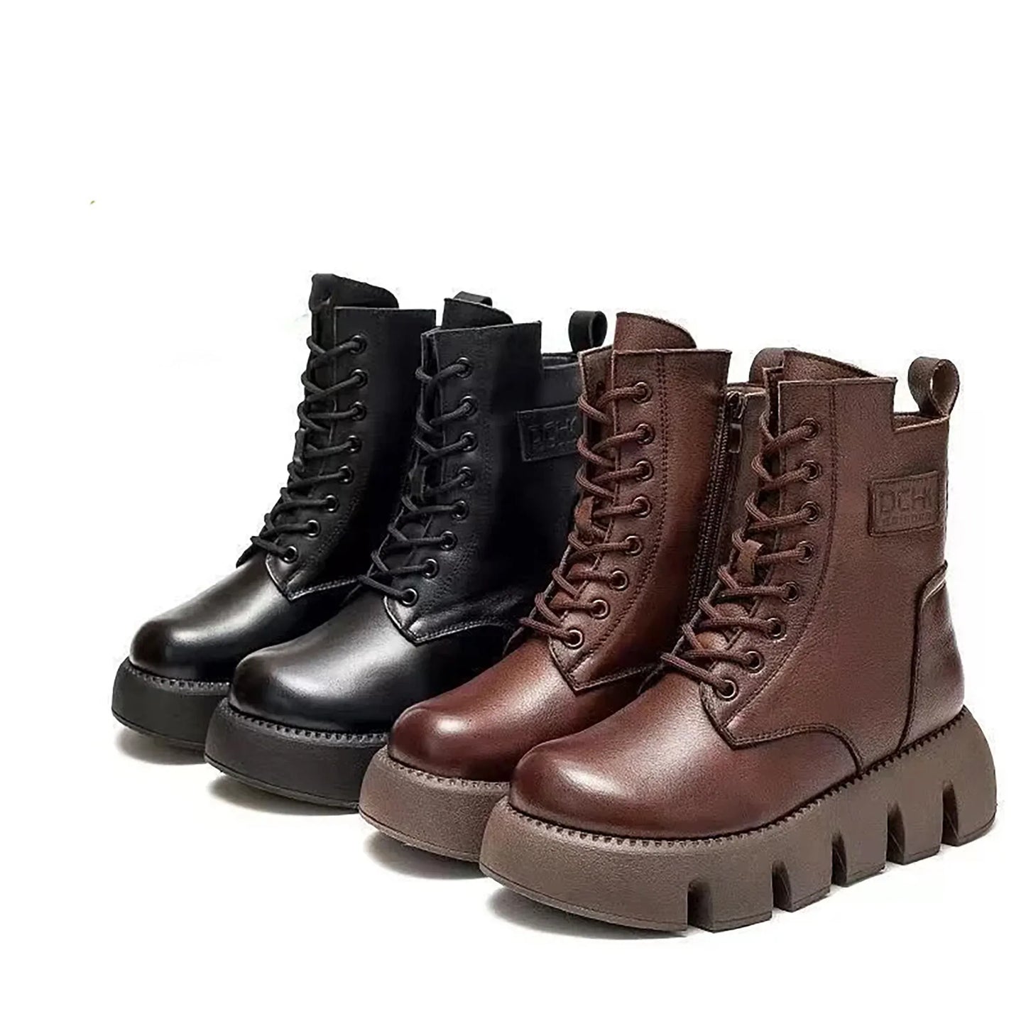 kuschelige-lederstiefel-mit-dicker-sohle-boots-jlr-design-1 - JLR Design