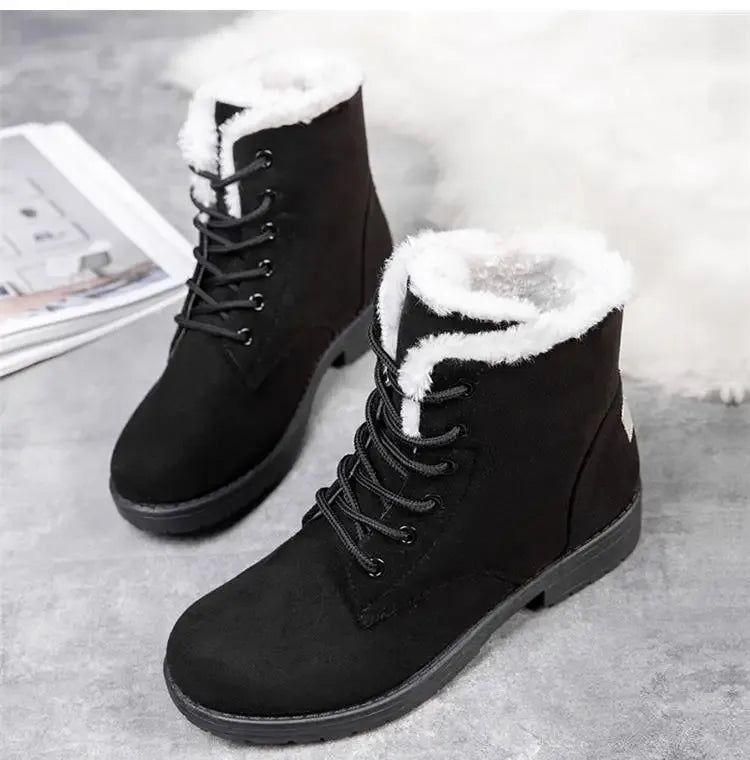 kuschelige-plusch-stiefel-fur-damen-stiefel-jlr-design-57538 - JLR Design