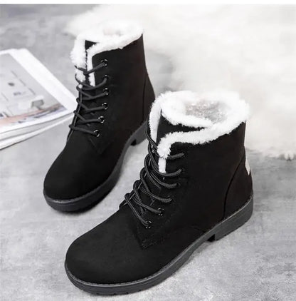 kuschelige-plusch-stiefel-fur-damen-stiefel-jlr-design-57538 - JLR Design