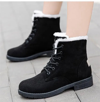 kuschelige-plusch-stiefel-fur-damen-stiefel-jlr-design-63223 - JLR Design