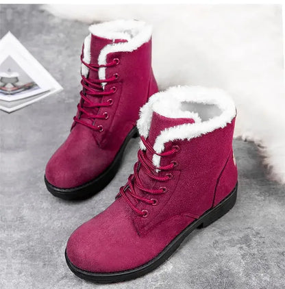 kuschelige-plusch-stiefel-fur-damen-stiefel-jlr-design-79730 - JLR Design