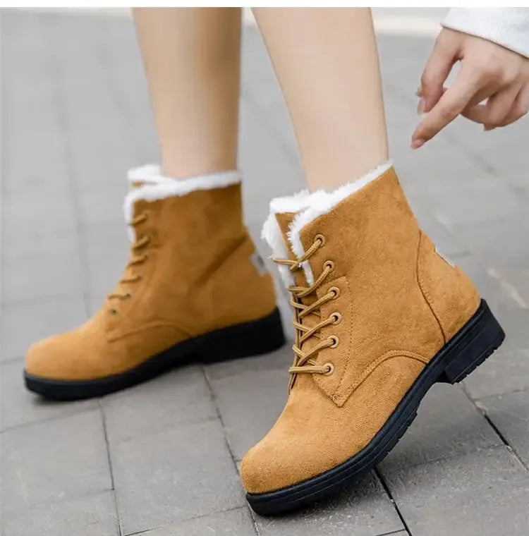 kuschelige-plusch-stiefel-fur-damen-stiefel-jlr-design-91988 - JLR Design