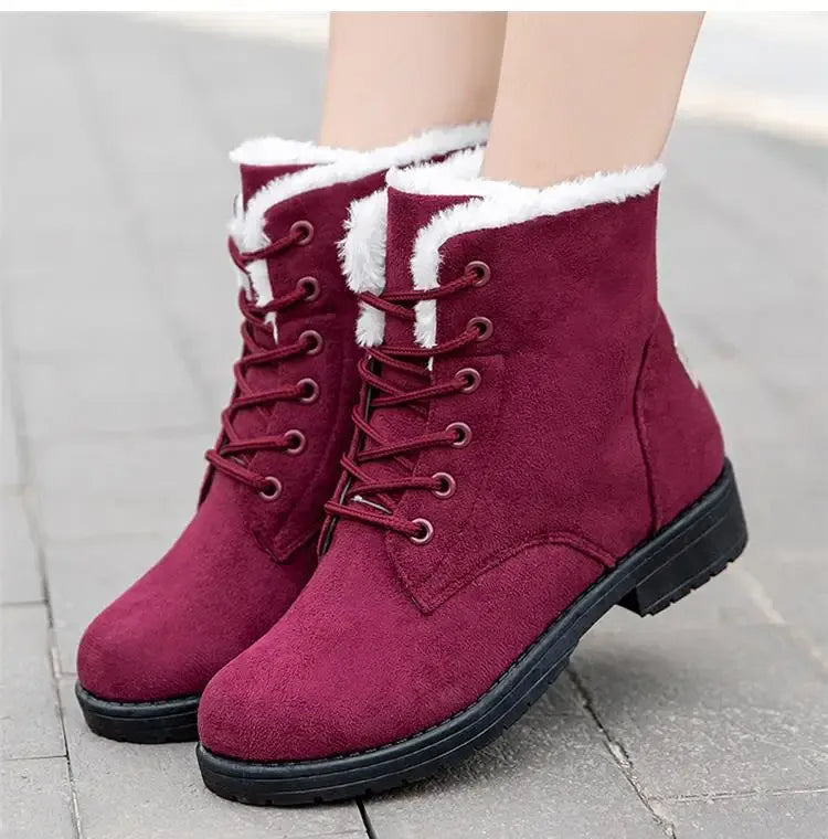 kuschelige-plusch-stiefel-fur-damen-stiefel-jlr-design-92919 - JLR Design