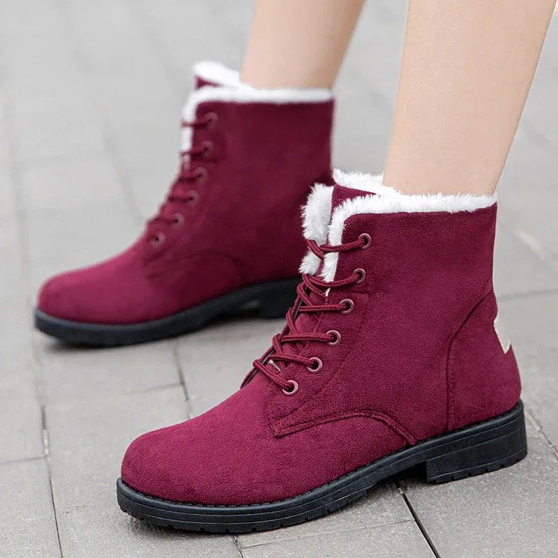 kuschelige-plusch-stiefel-fur-damen-stiefel-jlr-design-94358 - JLR Design