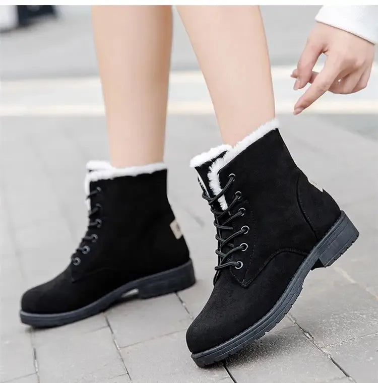 kuschelige-plusch-stiefel-fur-damen-stiefel-jlr-design-98924 - JLR Design