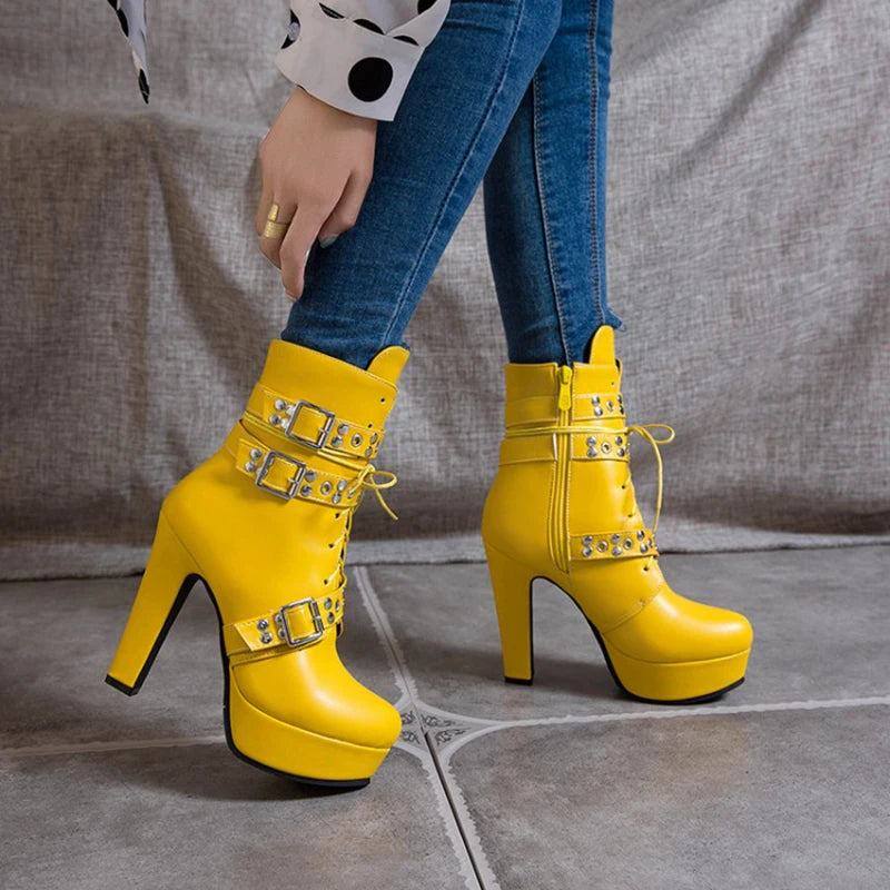 lace-up-plattform-high-heel-stiefeletten-mit-schnallen-high-heels-jlr-design-10 - JLR Design