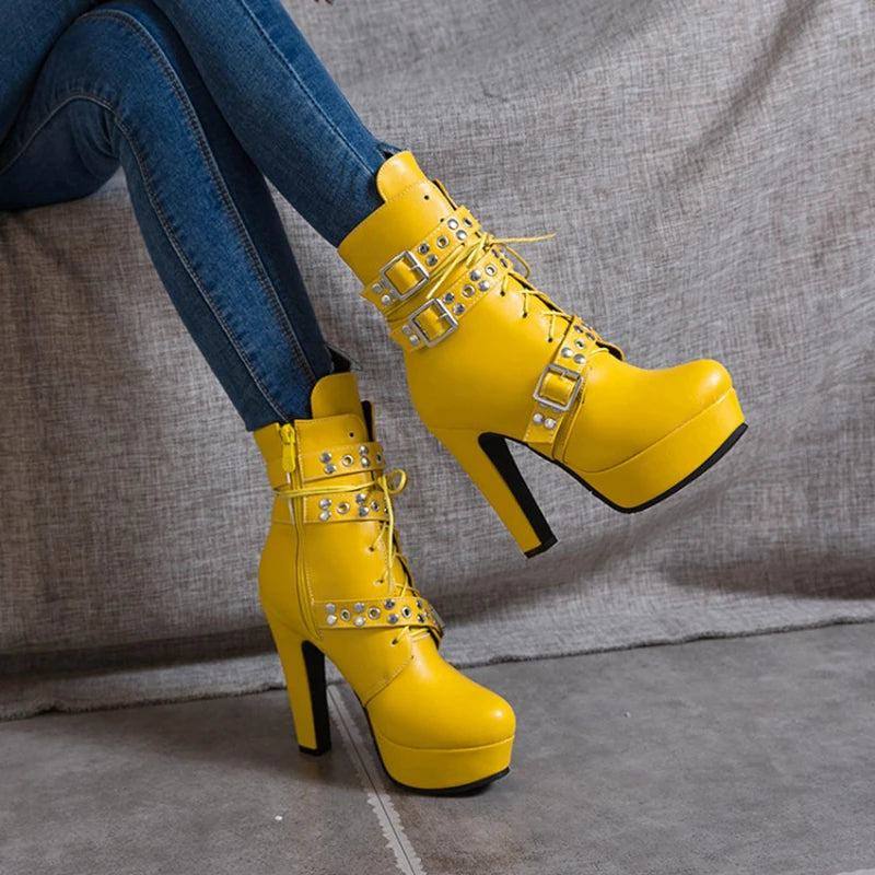 lace-up-plattform-high-heel-stiefeletten-mit-schnallen-high-heels-jlr-design-11 - JLR Design