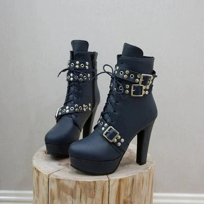 lace-up-plattform-high-heel-stiefeletten-mit-schnallen-high-heels-jlr-design-16 - JLR Design