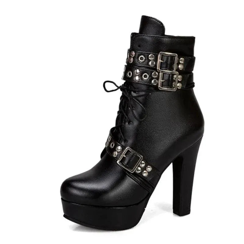 lace-up-plattform-high-heel-stiefeletten-mit-schnallen-high-heels-jlr-design-26 - JLR Design