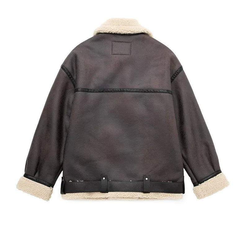 lange-faux-fur-biker-jacke-mit-reissverschlussen-jacke-jlr-design-10 - JLR Design