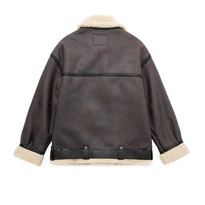 lange-faux-fur-biker-jacke-mit-reissverschlussen-jacke-jlr-design-10 - JLR Design