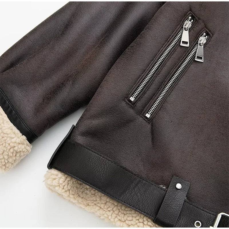 lange-faux-fur-biker-jacke-mit-reissverschlussen-jacke-jlr-design-7 - JLR Design