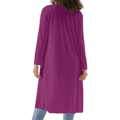 langer-leichter-aubergine-kimono-cardigan-cardigan-jlr-design-1 - JLR Design