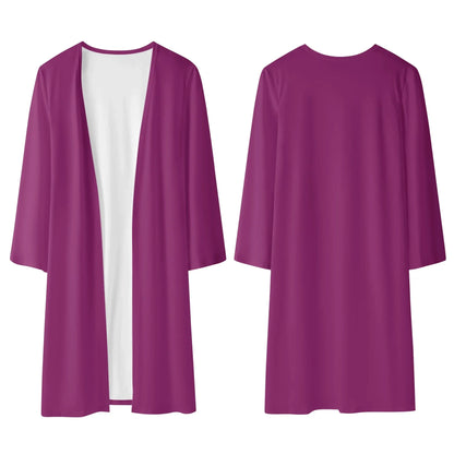 langer-leichter-aubergine-kimono-cardigan-cardigan-jlr-design-7 - JLR Design