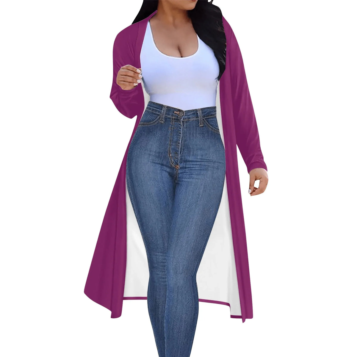 langer-leichter-aubergine-kimono-cardigan-cardigan-jlr-design-jlr-design-de-3 - JLR Design