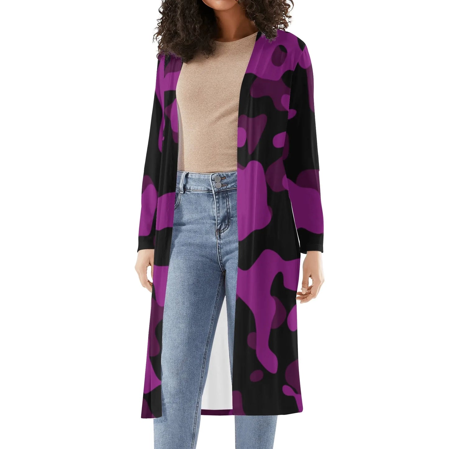 langer-leichter-black-pink-camouflage-kimono-cardigan-cardigan-jlr-design-2 - JLR Design