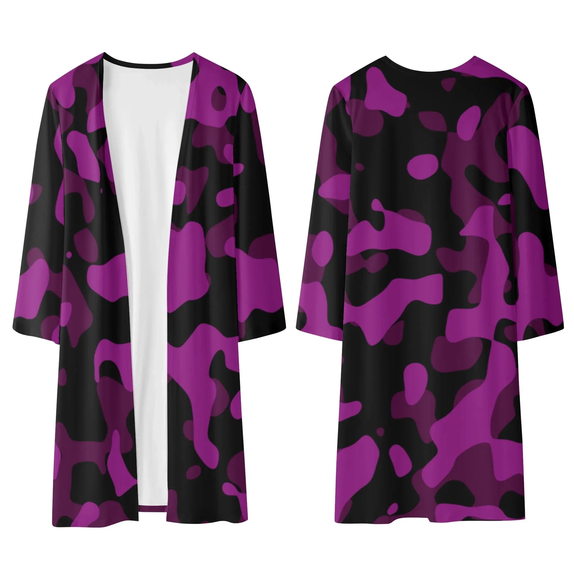 langer-leichter-black-pink-camouflage-kimono-cardigan-cardigan-jlr-design-7 - JLR Design