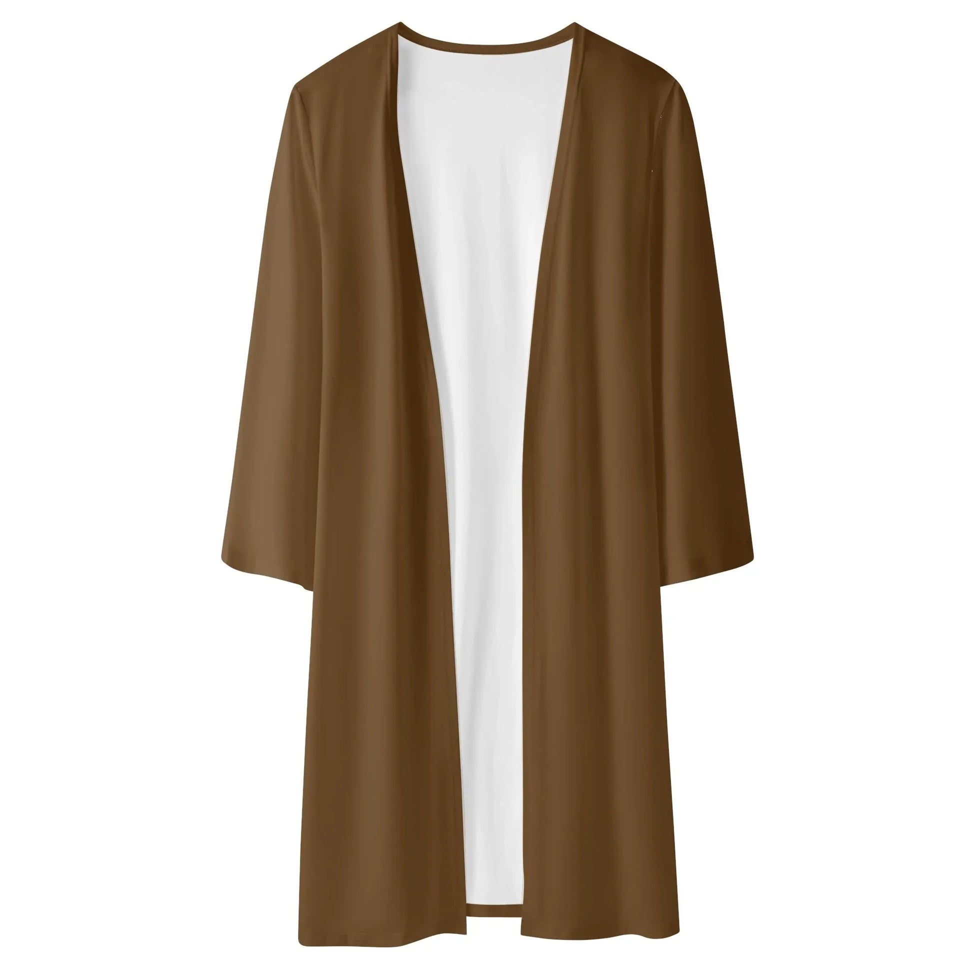 langer-leichter-brauner-kimono-cardigan-cardigan-jlr-design-5 - JLR Design