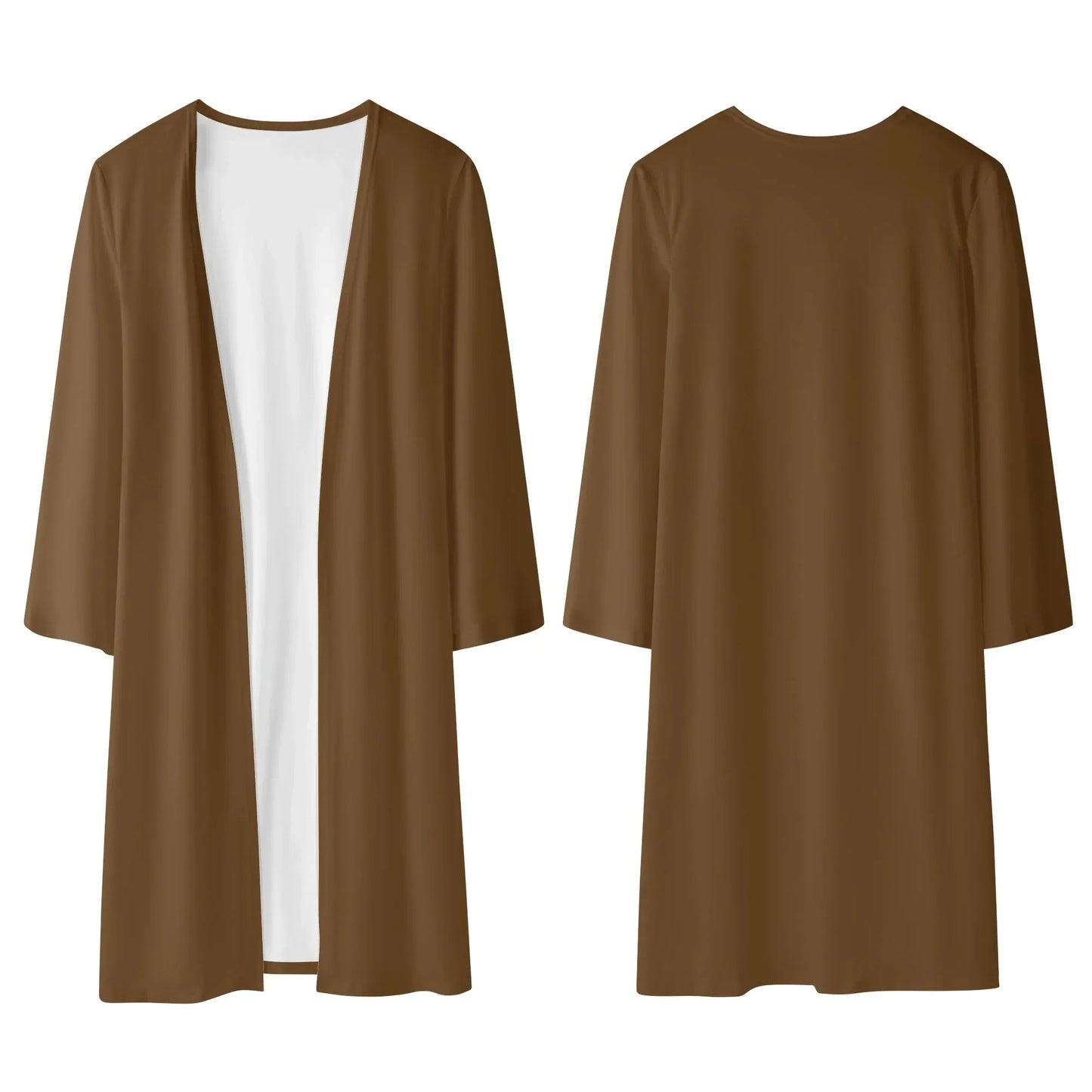 langer-leichter-brauner-kimono-cardigan-cardigan-jlr-design-7 - JLR Design