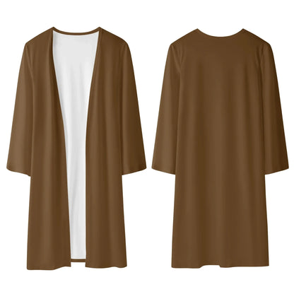 langer-leichter-brauner-kimono-cardigan-cardigan-jlr-design-7 - JLR Design