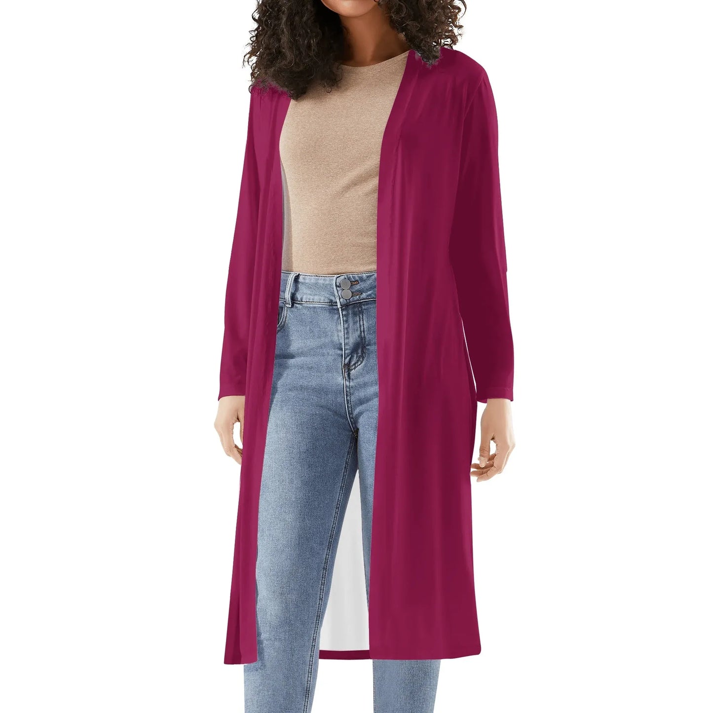 langer-leichter-burgundy-kimono-cardigan-cardigan-jlr-design-2 - JLR Design