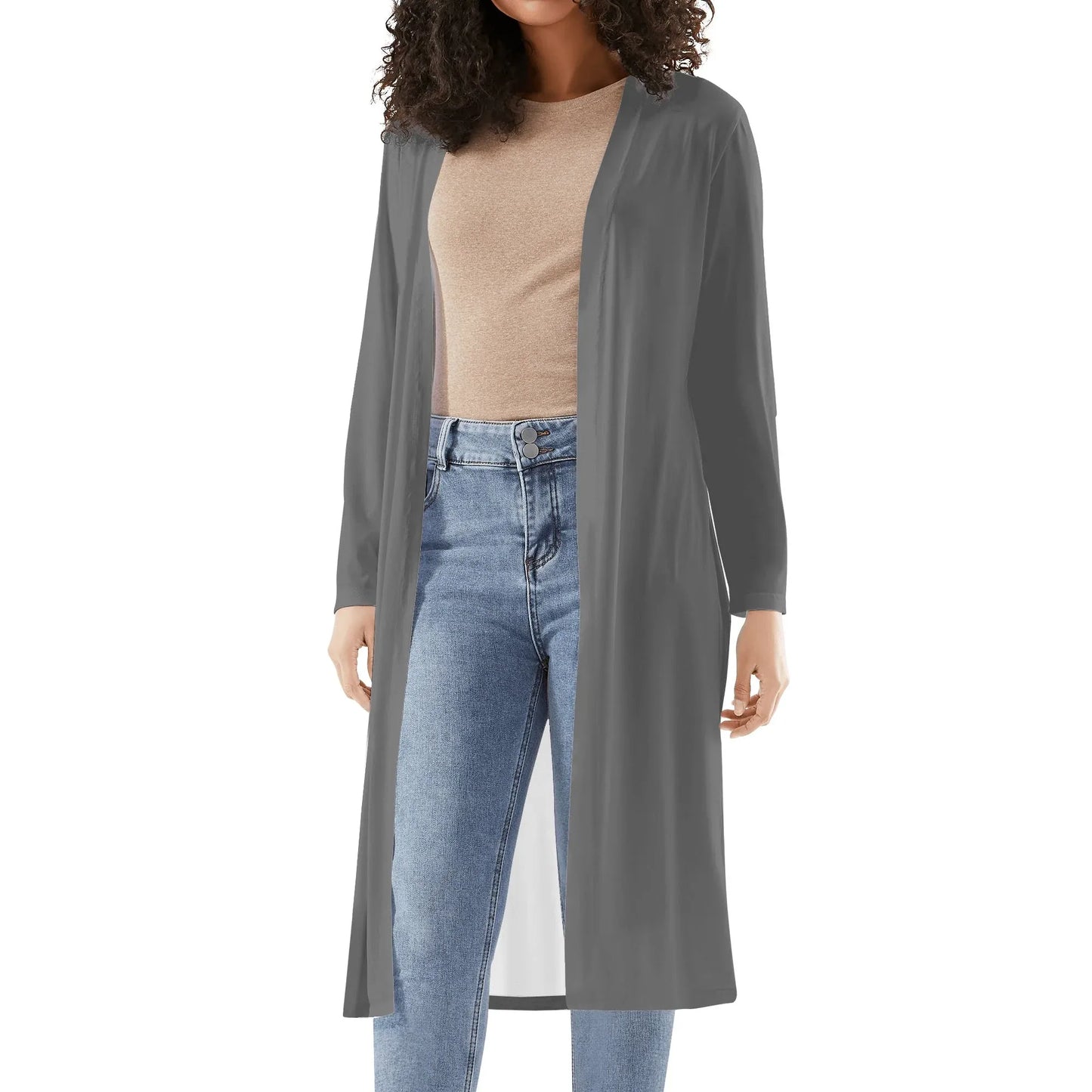 langer-leichter-grauer-kimono-cardigan-cardigan-jlr-design-2 - JLR Design
