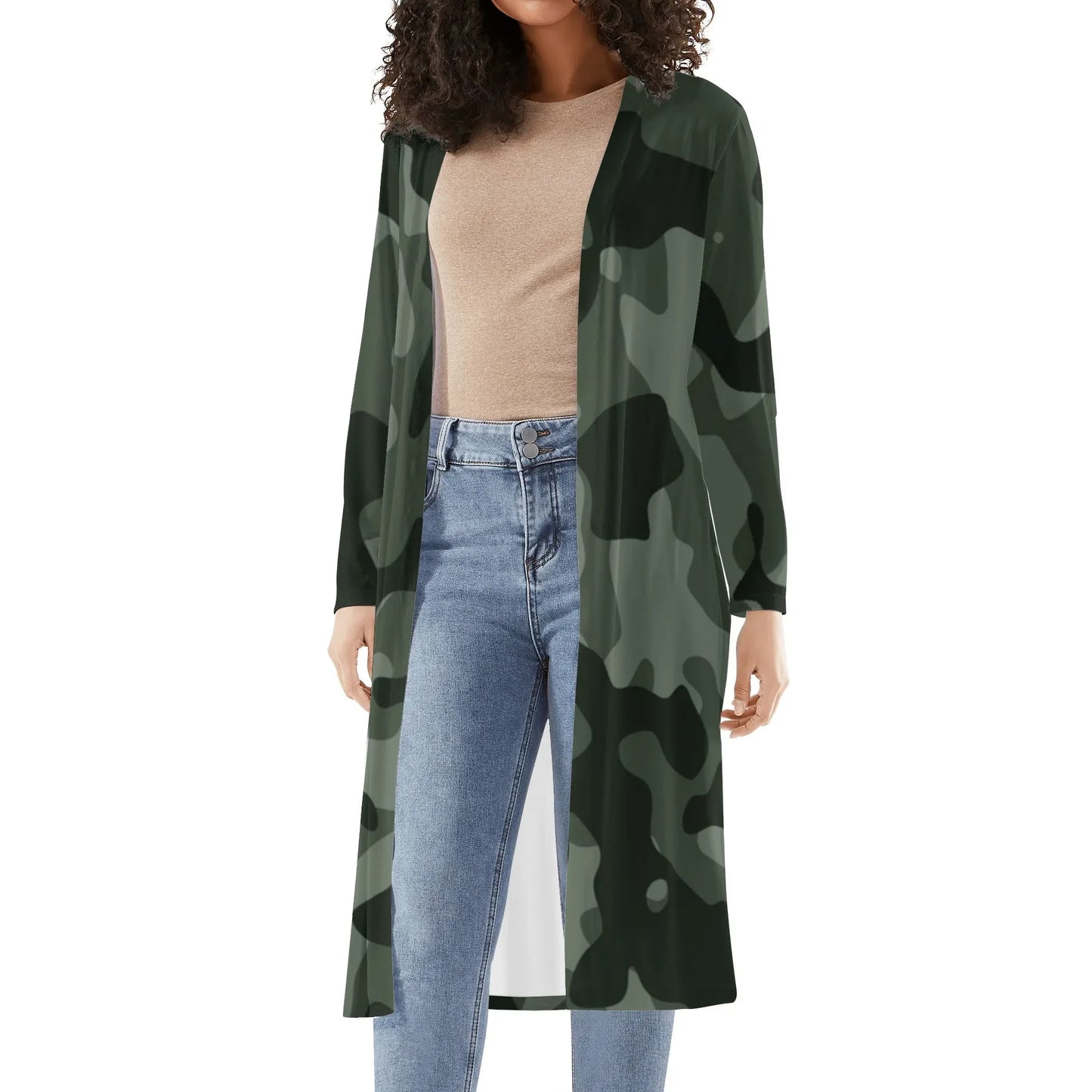 langer-leichter-green-camouflage-kimono-cardigan-cardigan-jlr-design-2 - JLR Design
