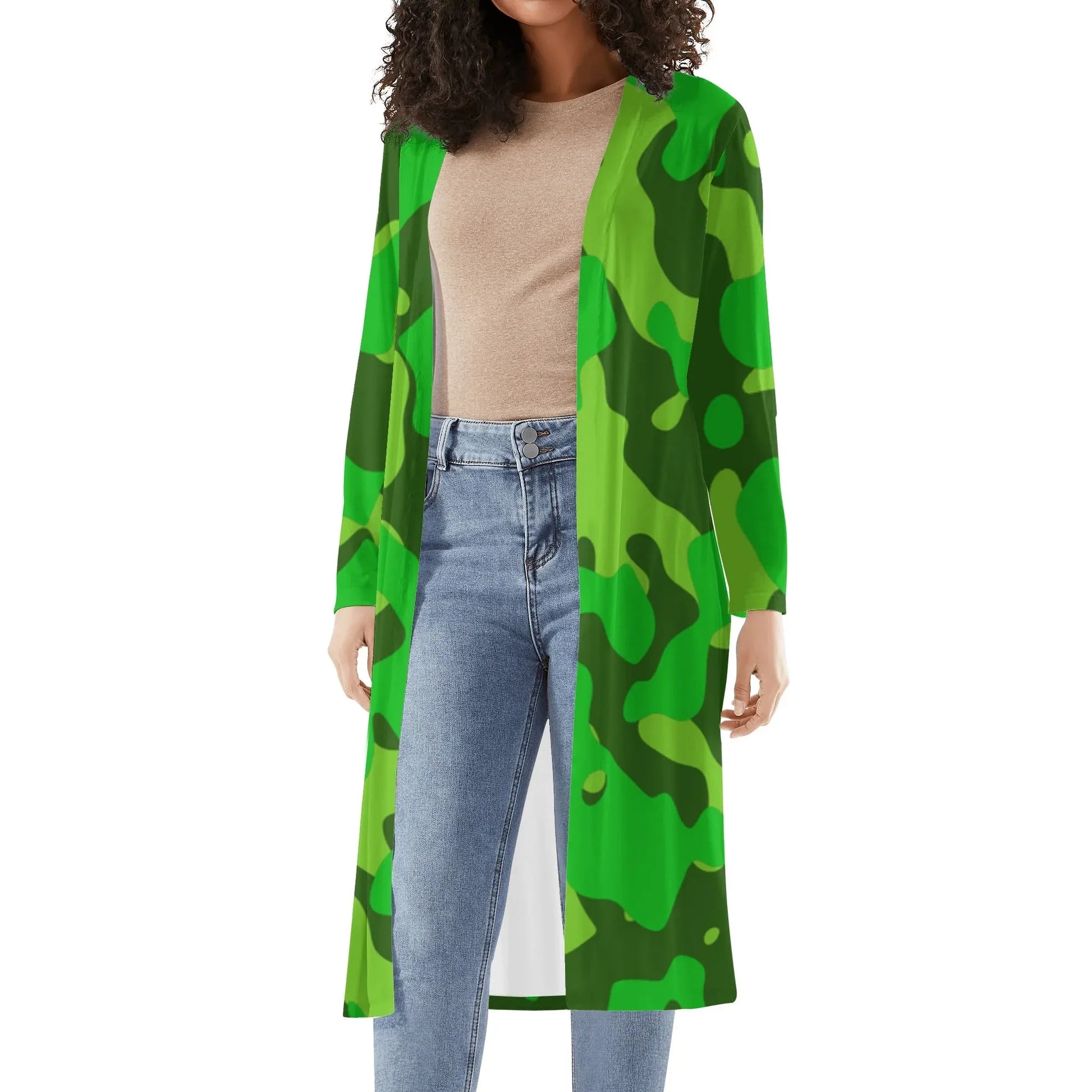 langer-leichter-lime-green-camouflage-kimono-cardigan-cardigan-jlr-design-2 - JLR Design