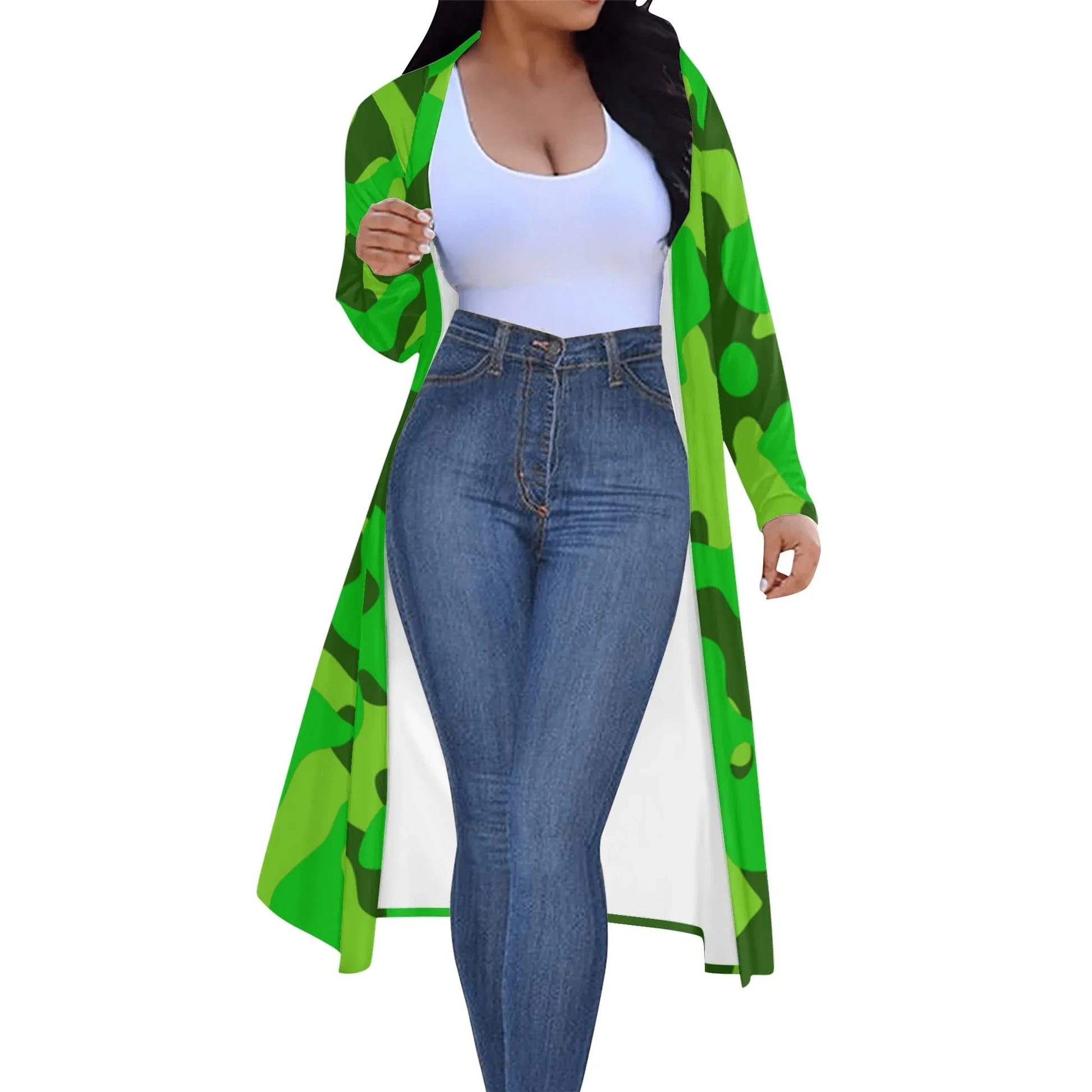 langer-leichter-lime-green-camouflage-kimono-cardigan-cardigan-jlr-design-3 - JLR Design