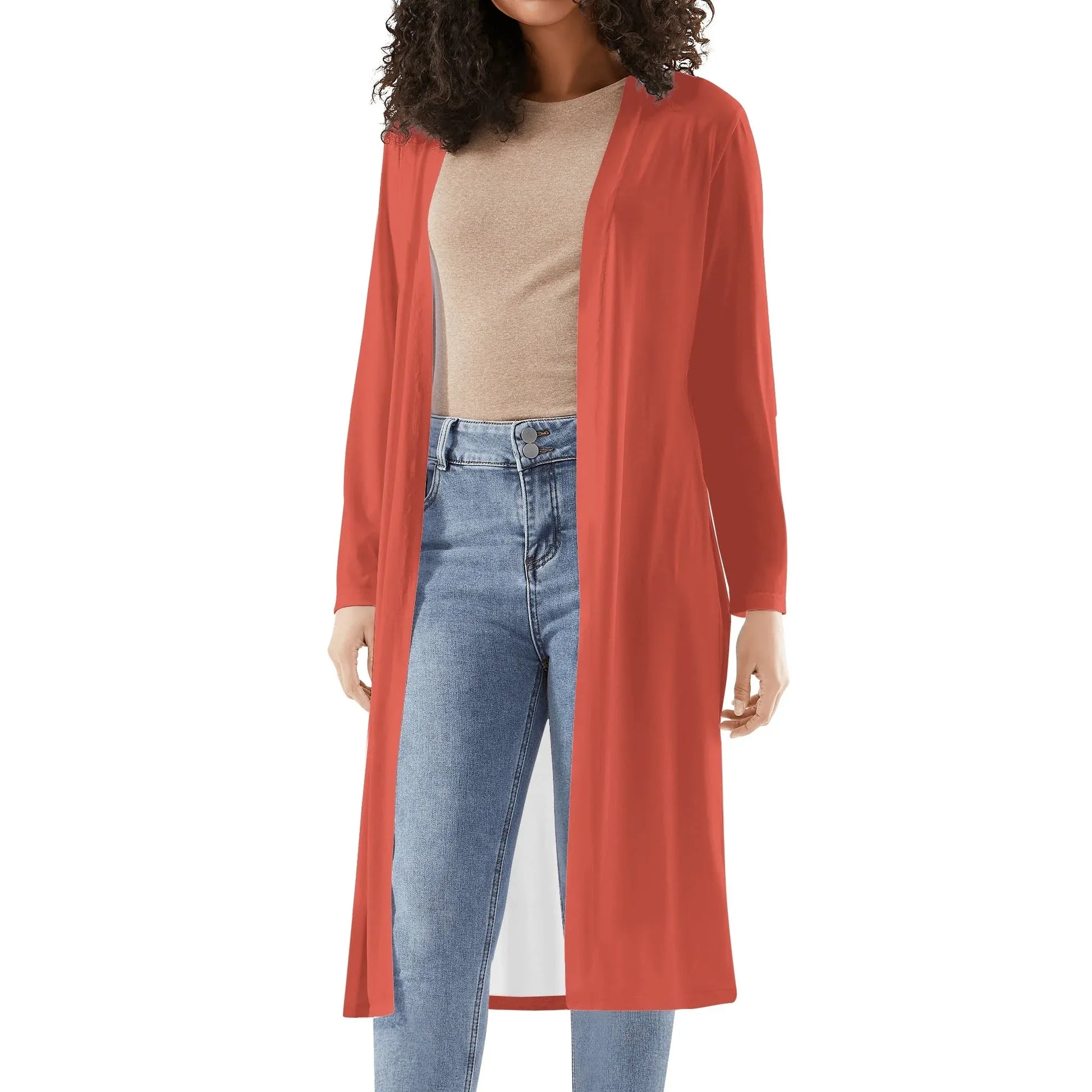 langer-leichter-orange-red-kimono-cardigan-cardigan-jlr-design-2 - JLR Design