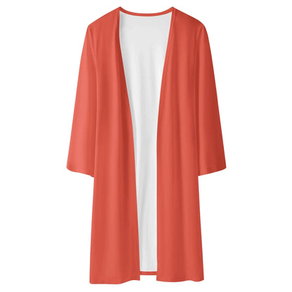 langer-leichter-orange-red-kimono-cardigan-cardigan-jlr-design-5 - JLR Design