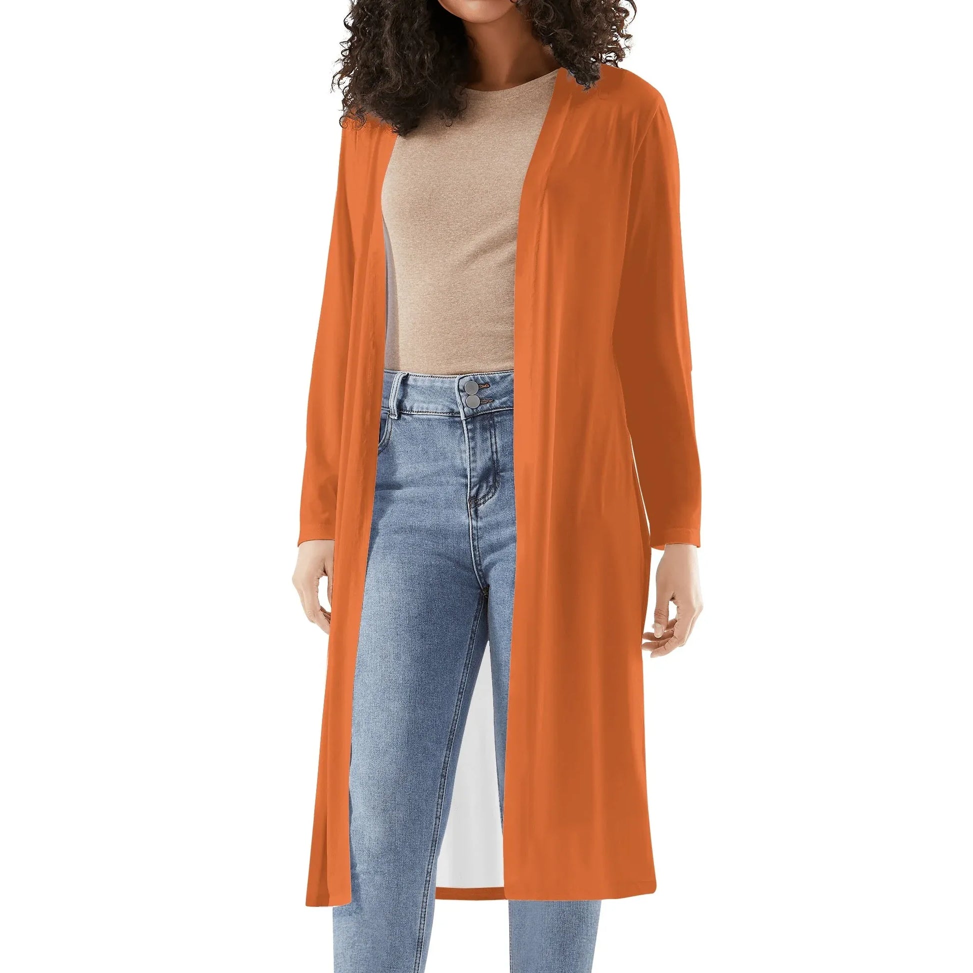langer-leichter-oranger-kimono-cardigan-cardigan-jlr-design-2 - JLR Design