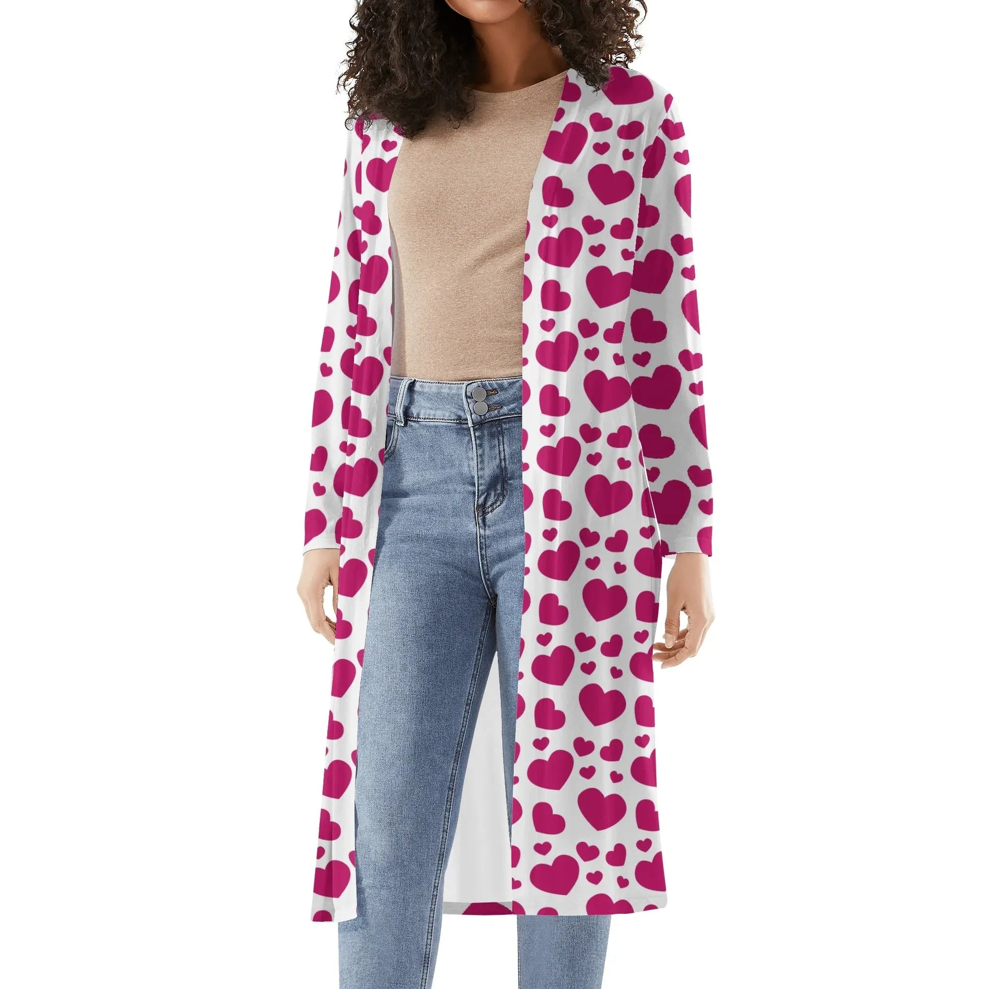 langer-leichter-pink-hearts-kimono-cardigan-cardigan-jlr-design-2 - JLR Design