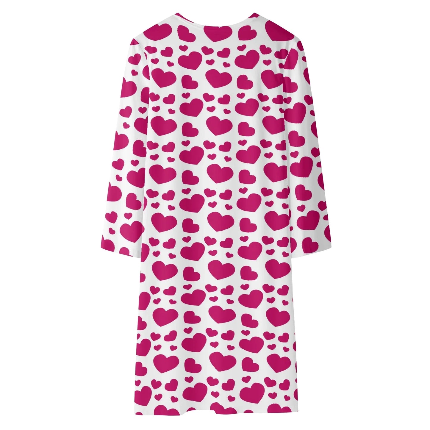langer-leichter-pink-hearts-kimono-cardigan-cardigan-jlr-design-6 - JLR Design