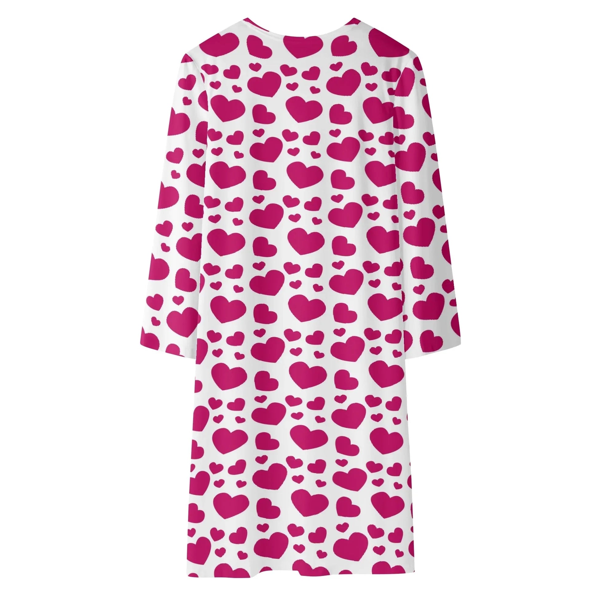 langer-leichter-pink-hearts-kimono-cardigan-cardigan-jlr-design-6 - JLR Design