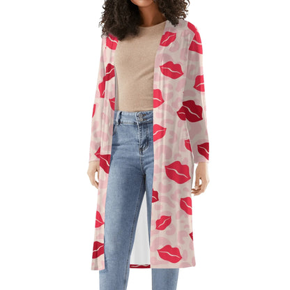langer-leichter-pink-lips-kimono-cardigan-cardigan-jlr-design-2 - JLR Design