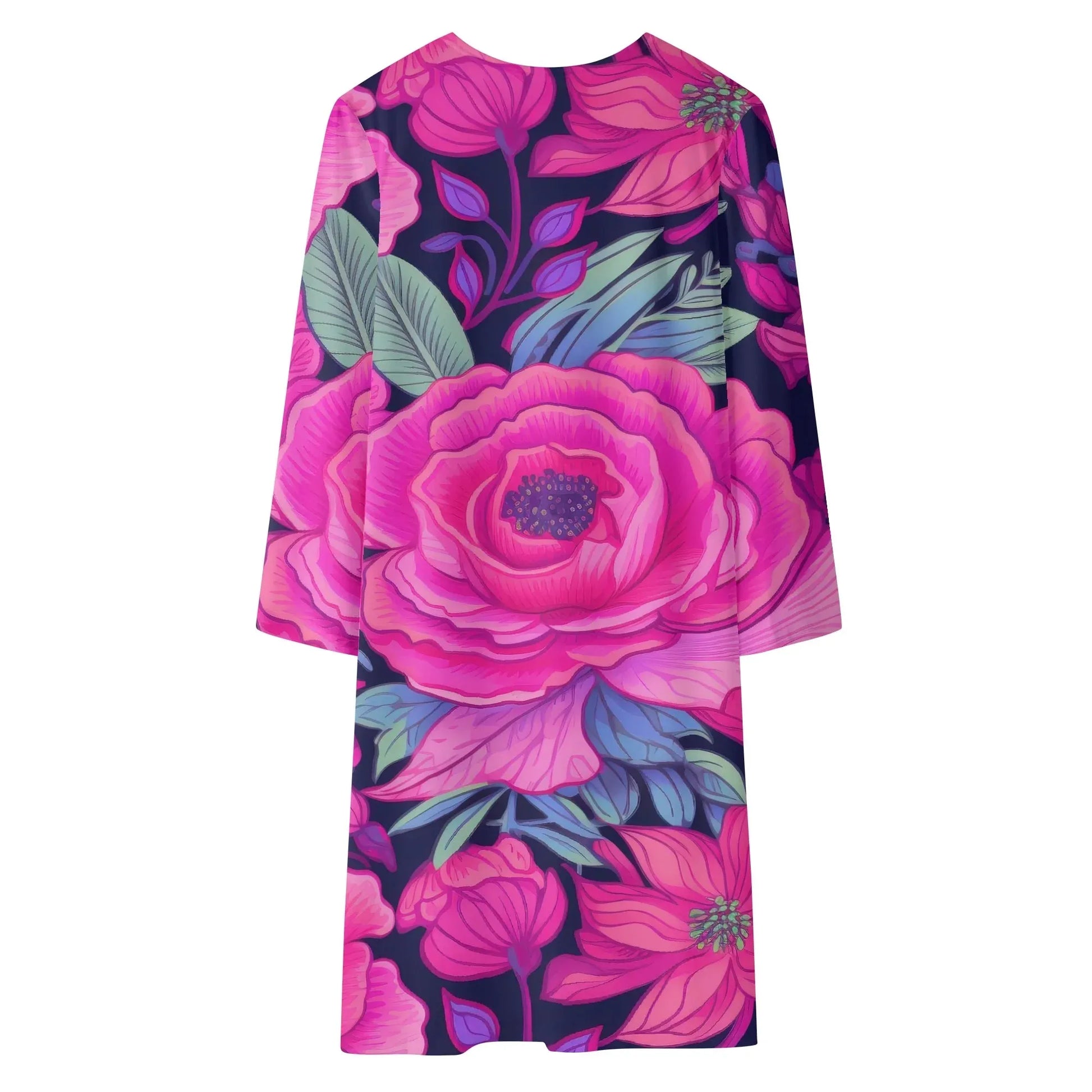 langer-leichter-pink-rose-kimono-cardigan-cardigan-jlr-design-6 - JLR Design